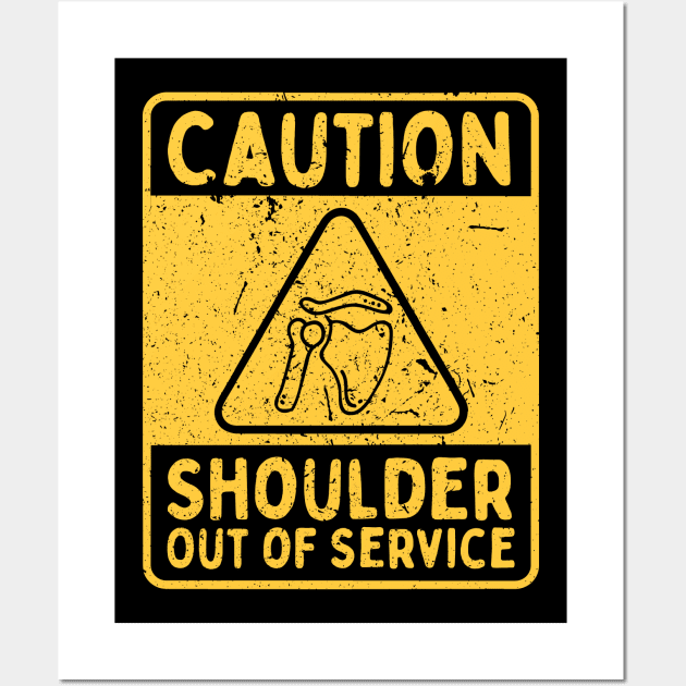 Shoulder Replacement Surgery Wall Art by maxdax